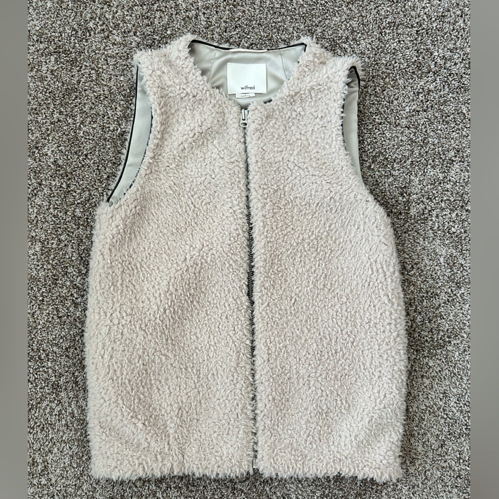 ARITZIA Wilfred Chatou Teddy Vest
